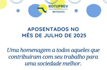 Aposentados Mês de Julho/2025